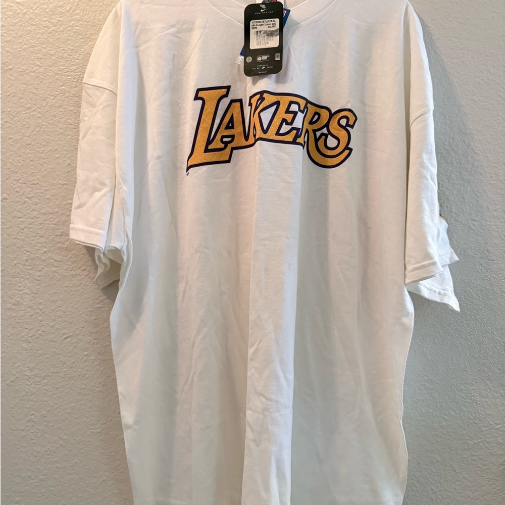 Lakers White T-Shirt Byran #8 Nike NBA official